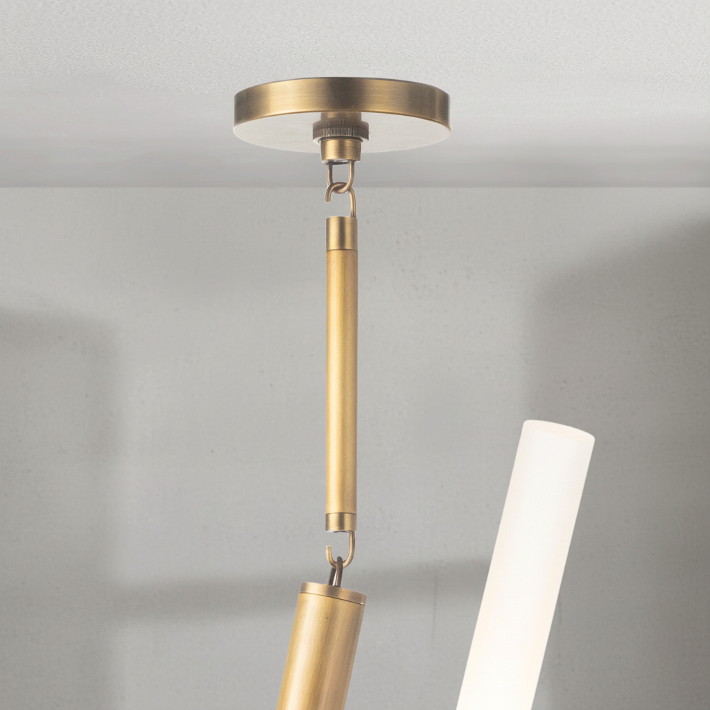 Riviko Kinetic Arc 7-Light Chandelier - Background Shot