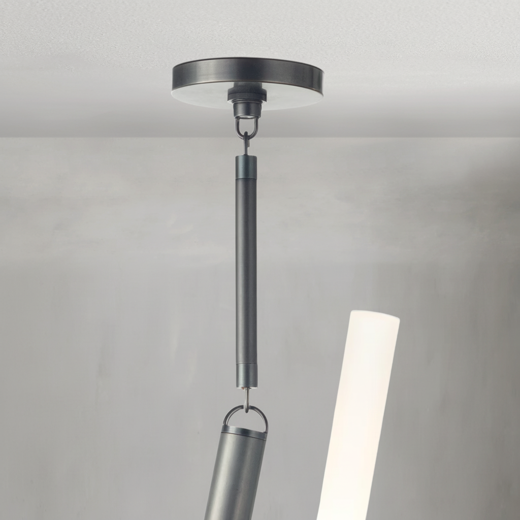 Riviko Kinetic Arc 7-Light Chandelier - Background Shot