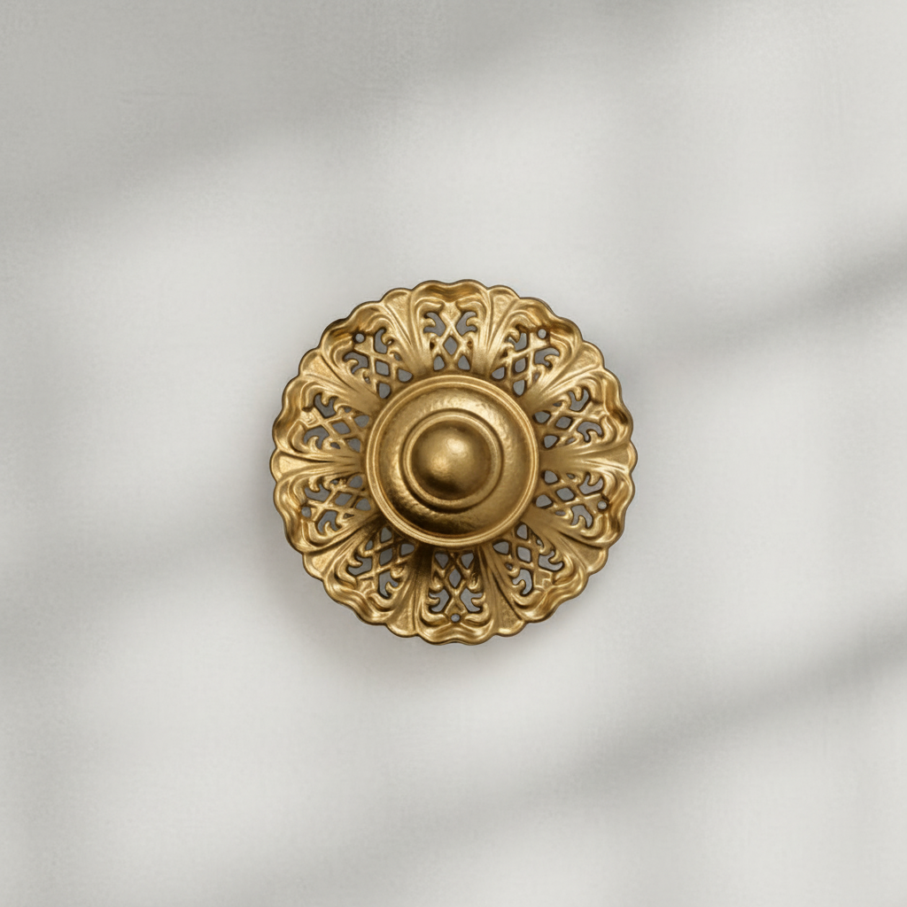 Riviko Regal Bloom Rococo Chandelier - Background Shot