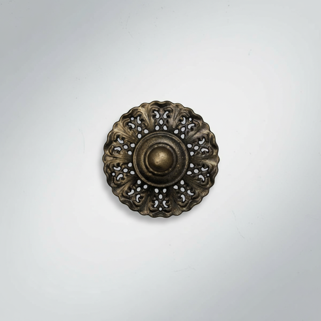 Riviko Regal Bloom Rococo Chandelier - Background Shot