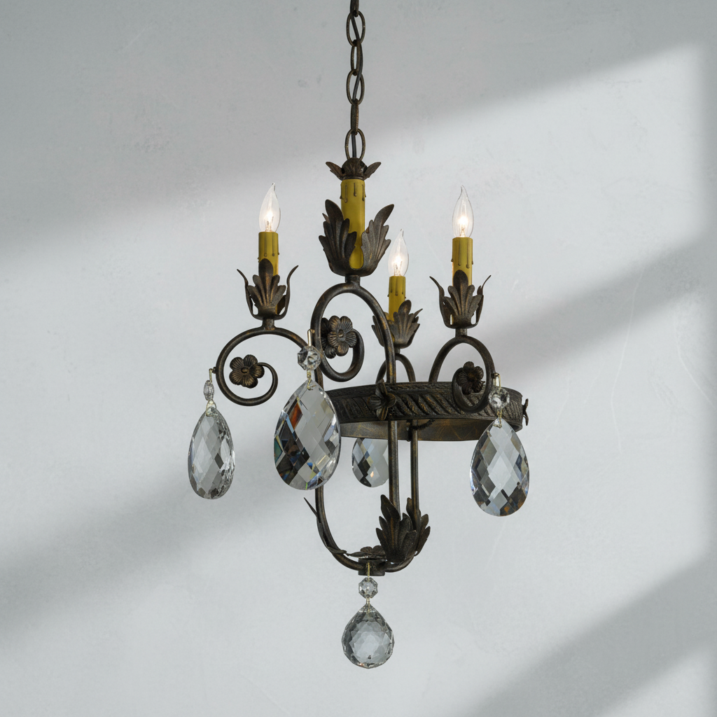 Riviko Antonia Grandeur 6-Light Chandelier - Background Shot