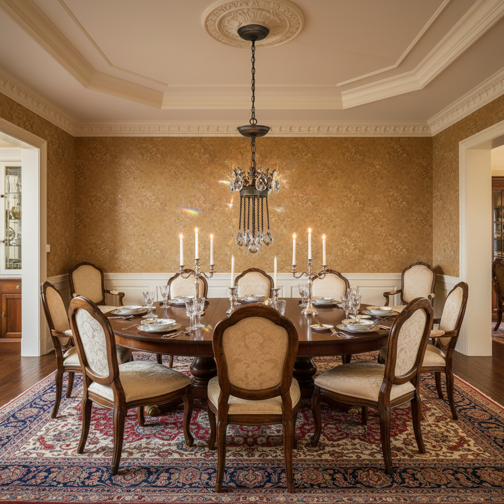 Riviko Launcest 6 - Light Chandelier 框选删除 - formal American dining room