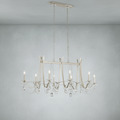Riviko Blossom Cascade Long Chandelier - Background Shot
