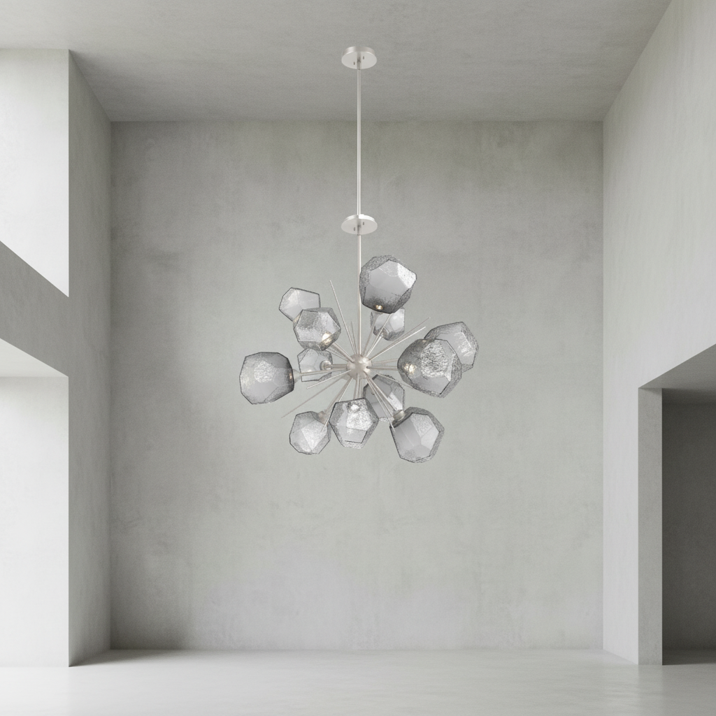 Riviko Radiant Bloom Starburst Chandelier - Background Shot