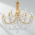 Riviko Radiant Crescent Chandelier - Studio Shot