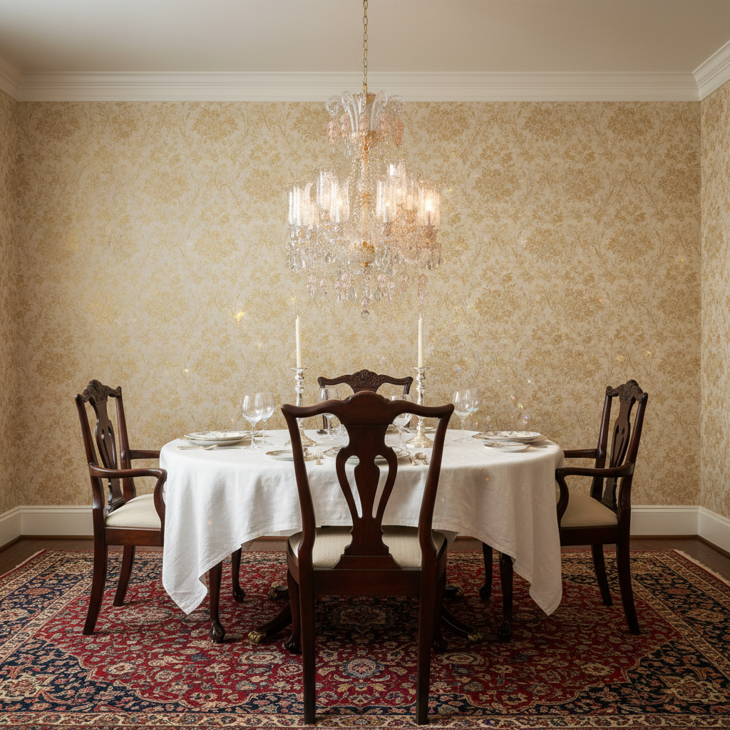Riviko Opulent Radiance 15-Light Chandelier - formal American dining room