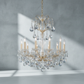Riviko Aria Grandeur Crystal Chandelier - Background Shot
