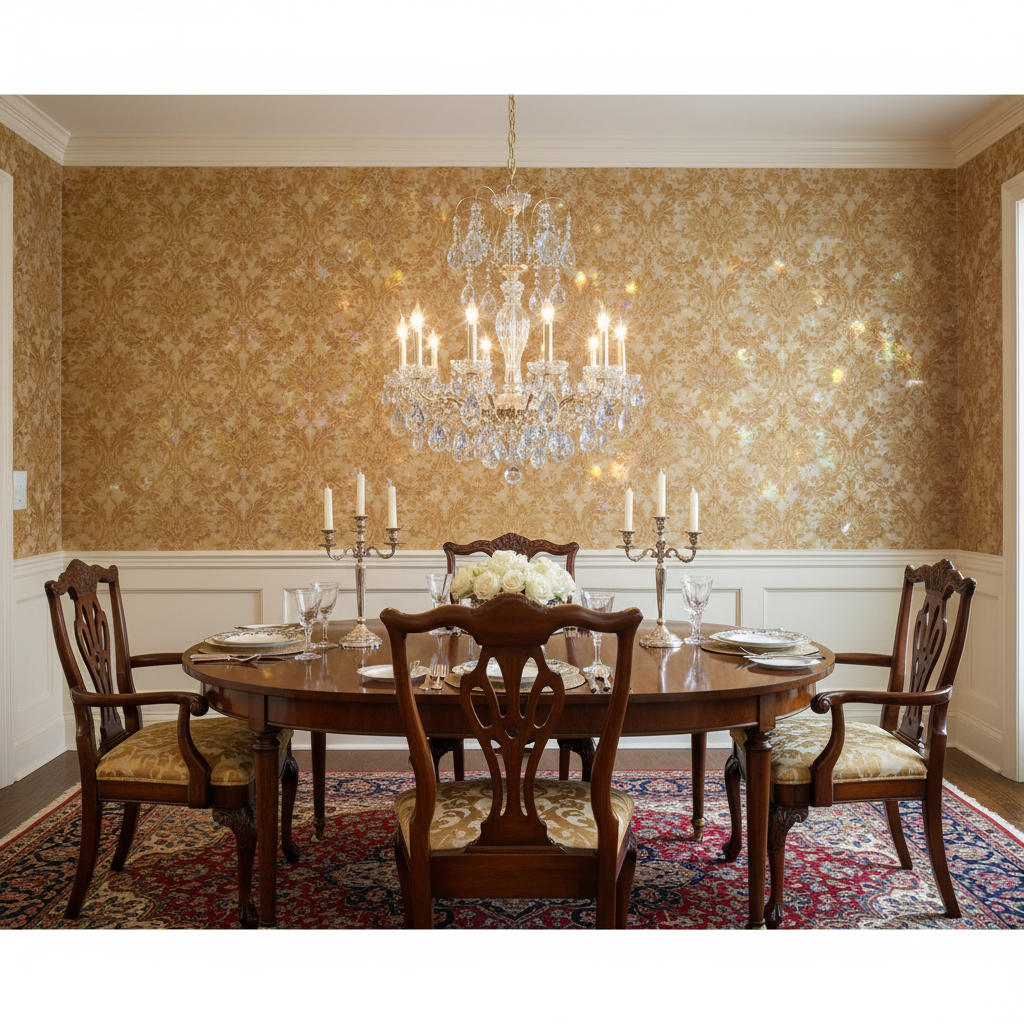 Riviko Aria Grandeur Crystal Chandelier - formal American dining room