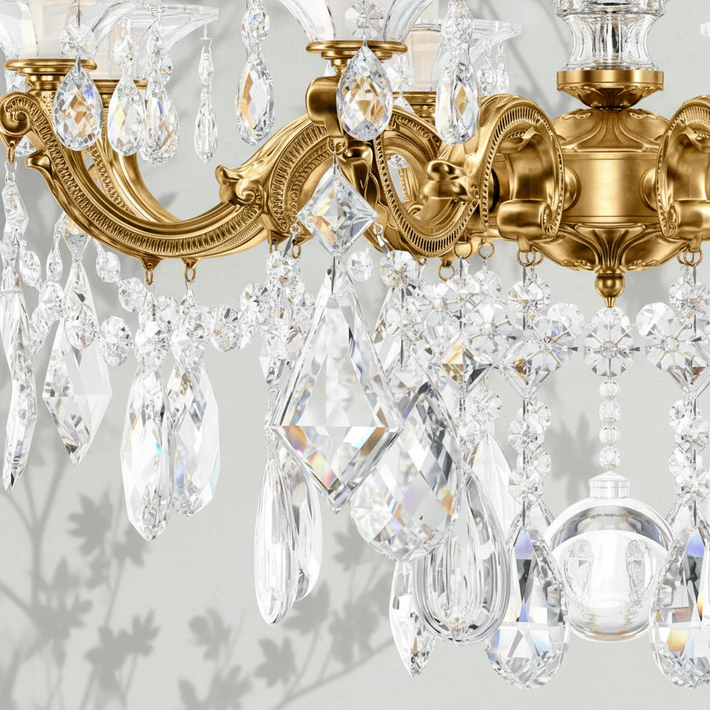 Riviko Heirloom Bloom Chandelier 25-inch - Background Shot
