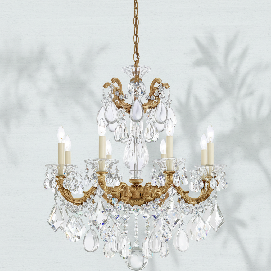 Riviko Heirloom Bloom Chandelier 25-inch - Background Shot