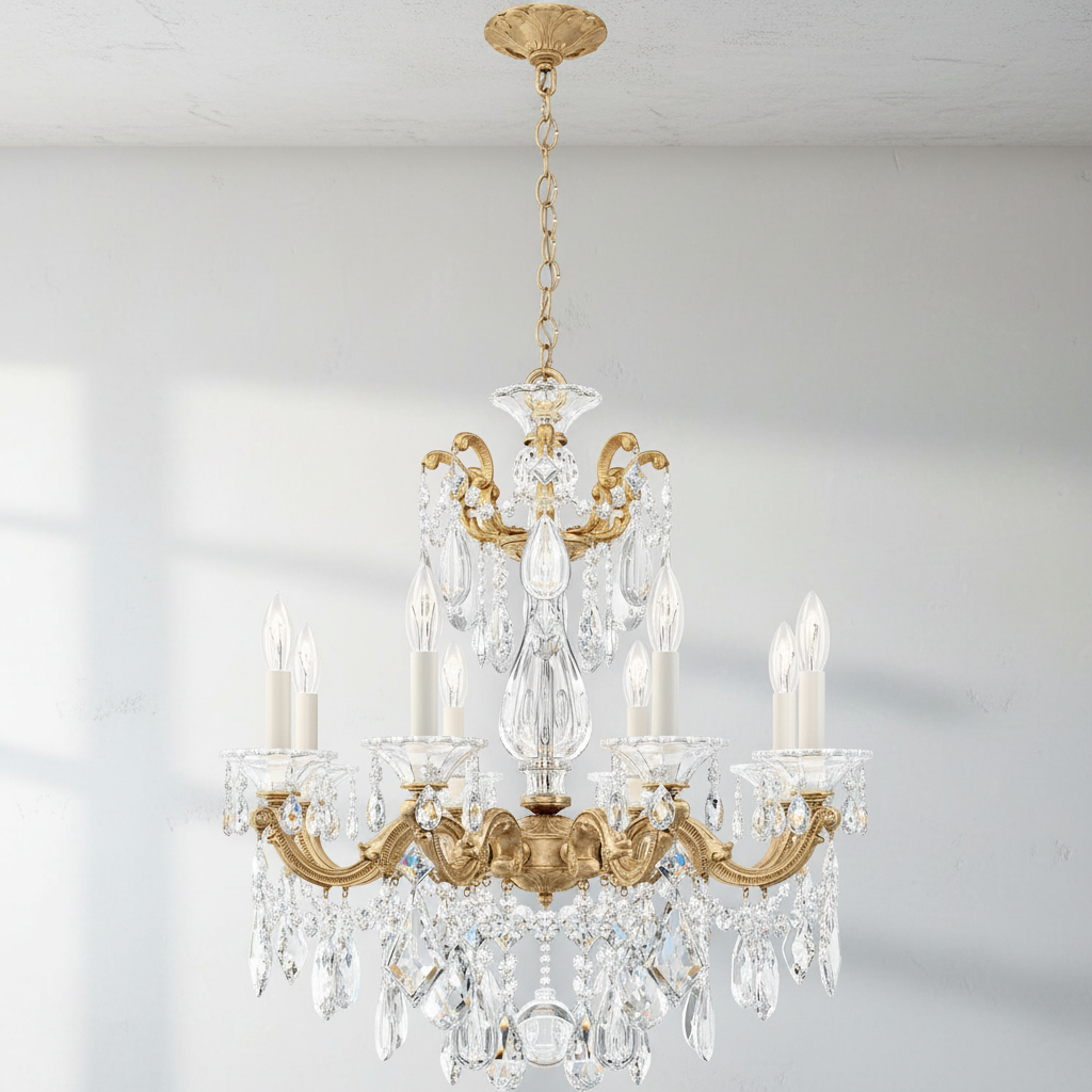 Riviko Heirloom Bloom Chandelier 25-inch - Background Shot