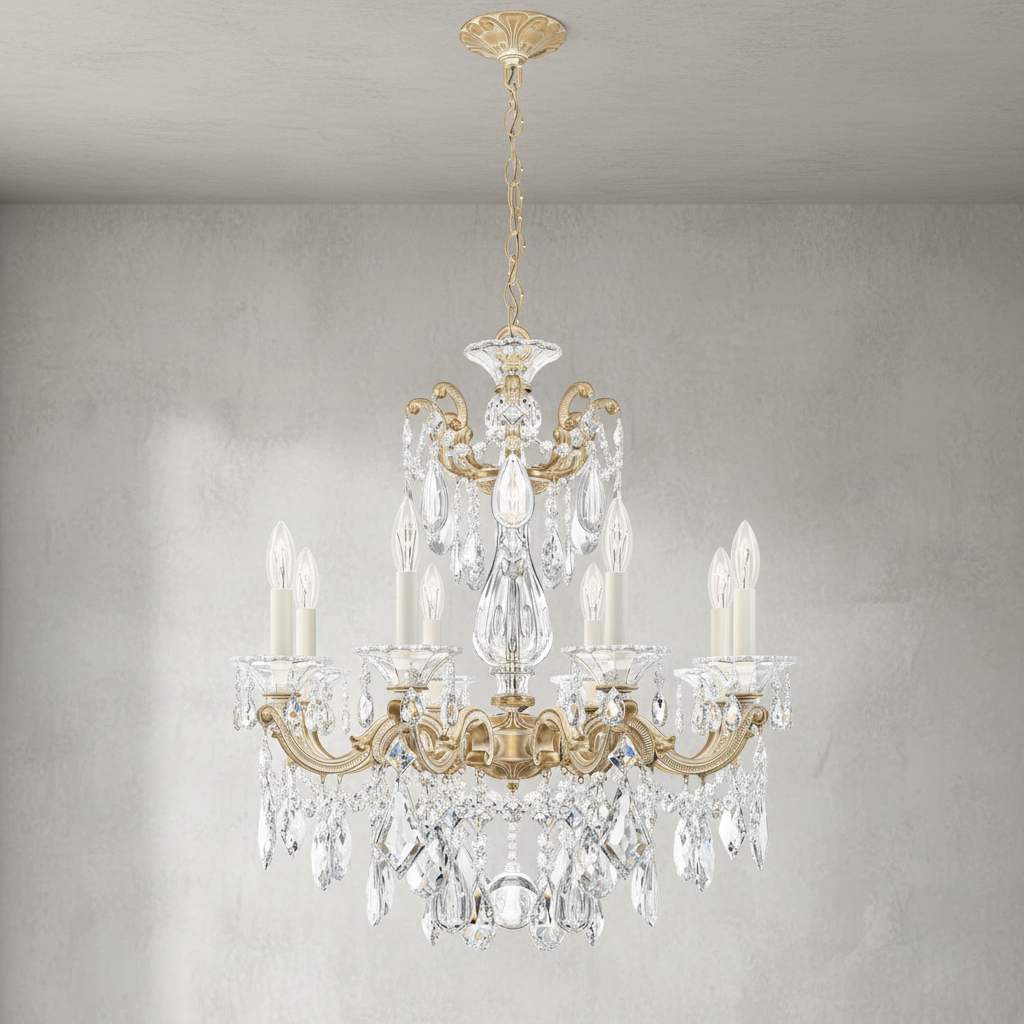 Riviko Heirloom Bloom Chandelier 25-inch - Background Shot