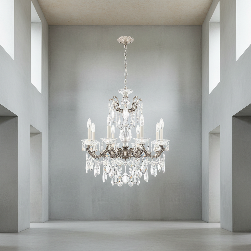 Riviko Heirloom Bloom Chandelier 25-inch - Background Shot