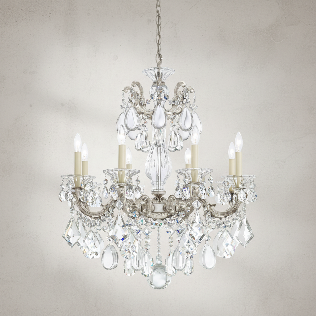 Riviko Heirloom Bloom Chandelier 25-inch - Background Shot