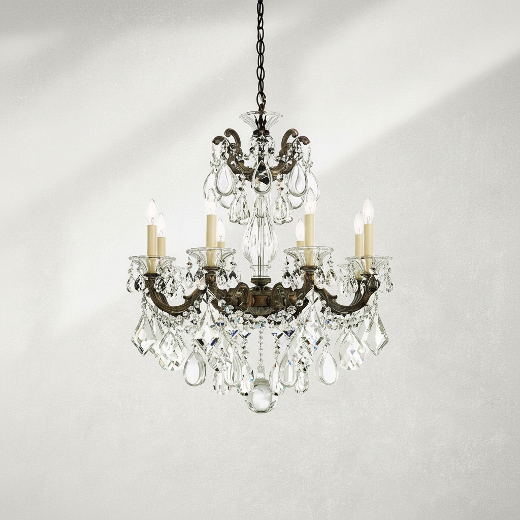 Riviko Heirloom Bloom Chandelier 25-inch - Background Shot