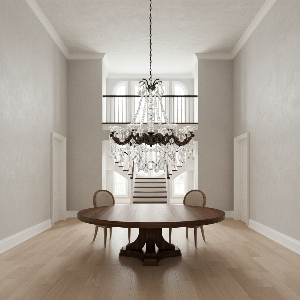 Riviko Heirloom Bloom Chandelier 25-inch - Background Shot