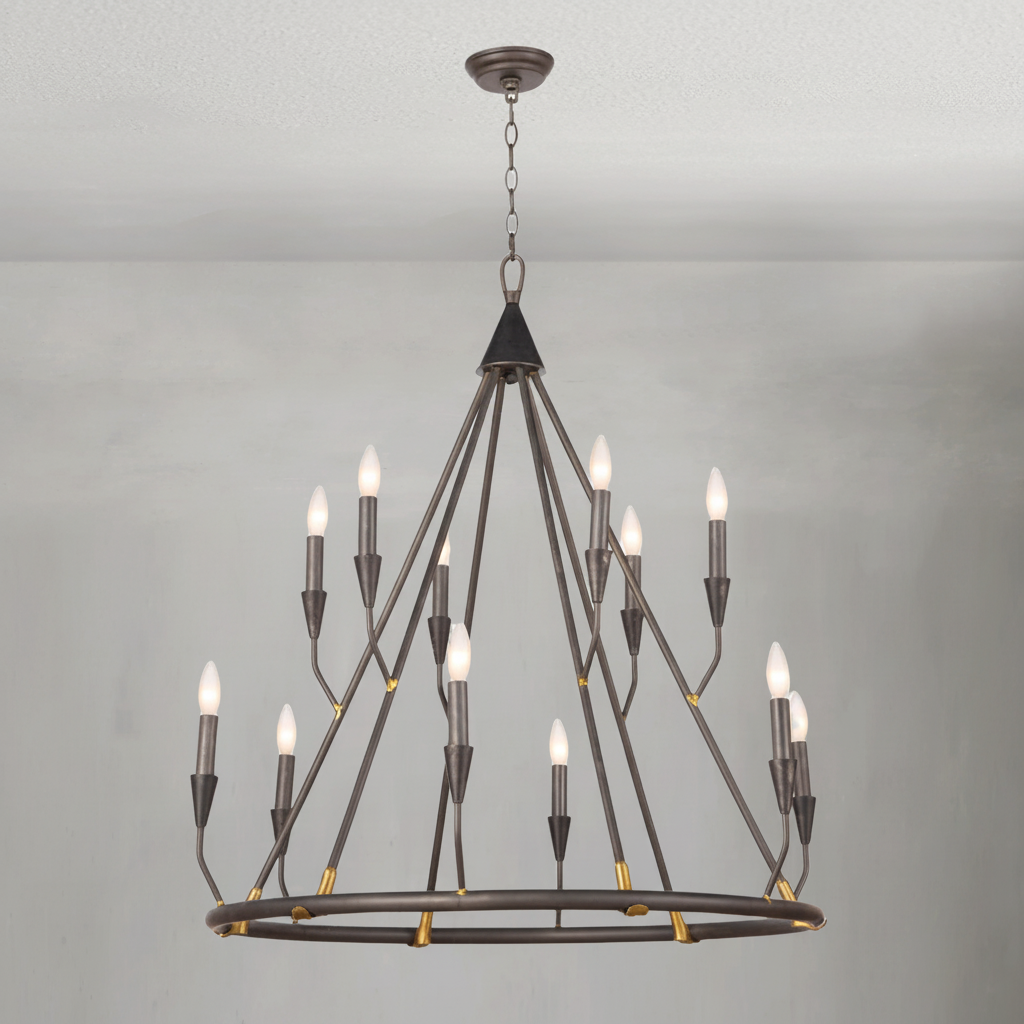 Riviko Zinnelle Chandelier - Studio Shot