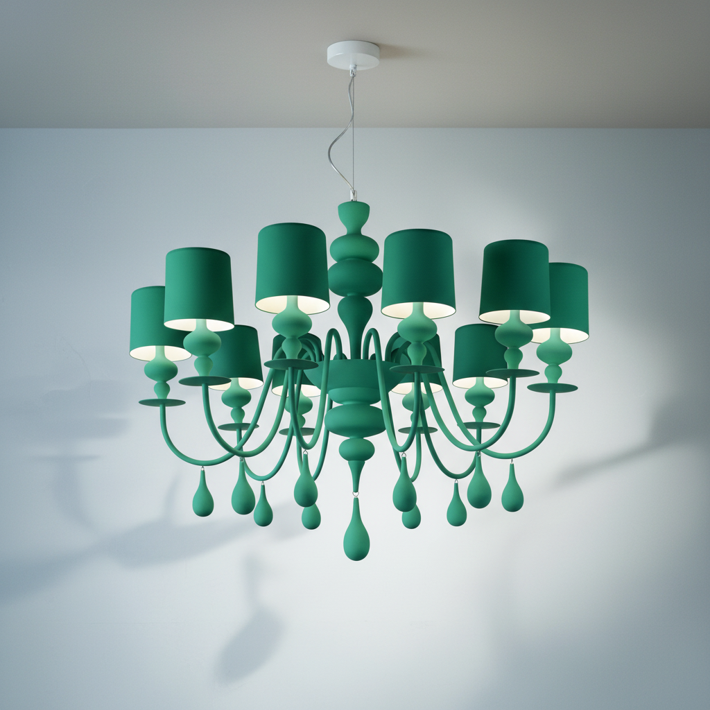 Riviko Aura Grandeur Modern Chandelier - Background Shot