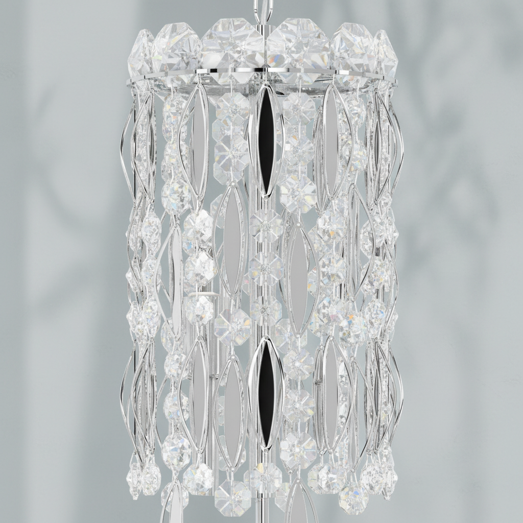 Riviko Radiant Bloom 18-Light Chandelier - Background Shot