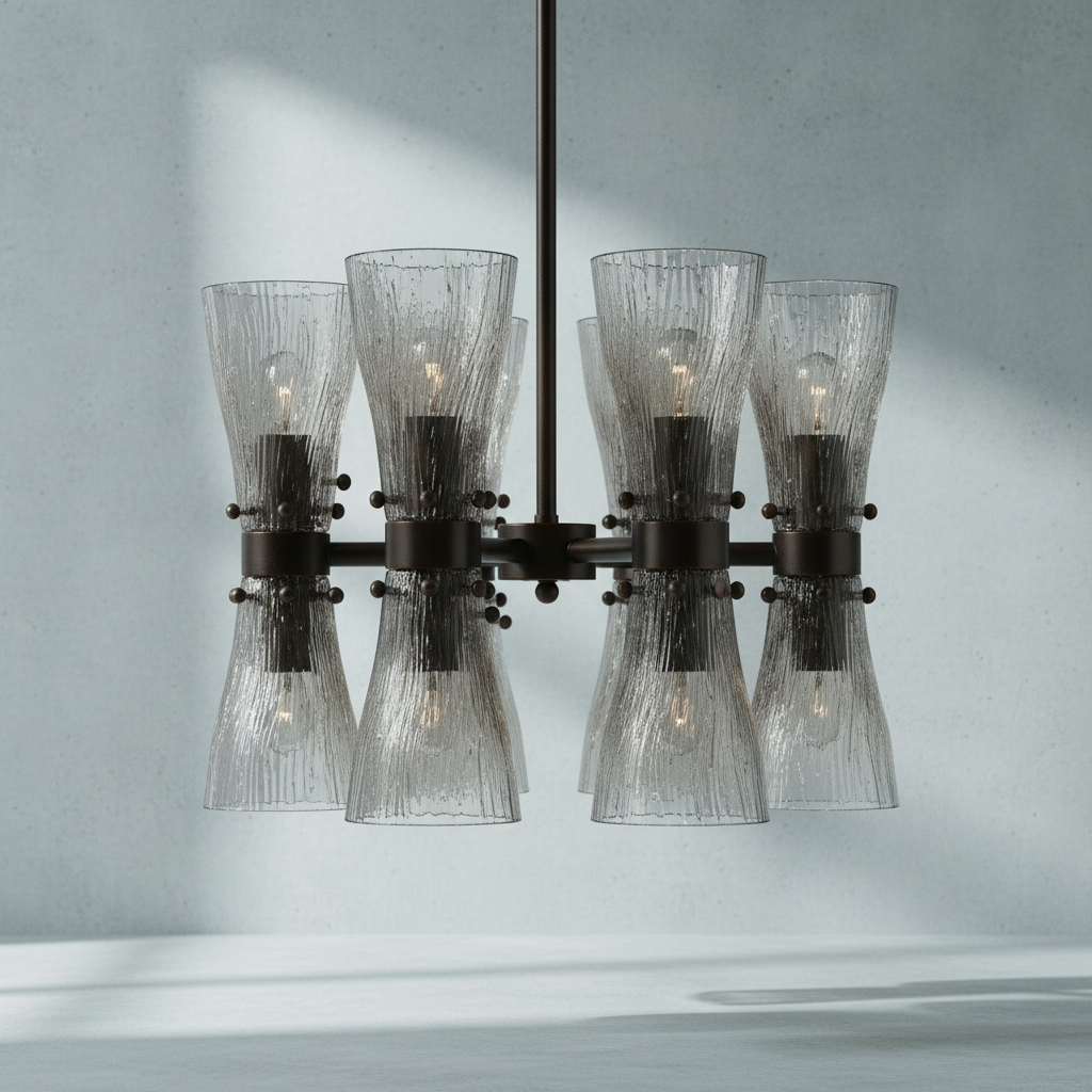 Riviko Ginkgo Bloom 16-Light Chandelier - Background Shot