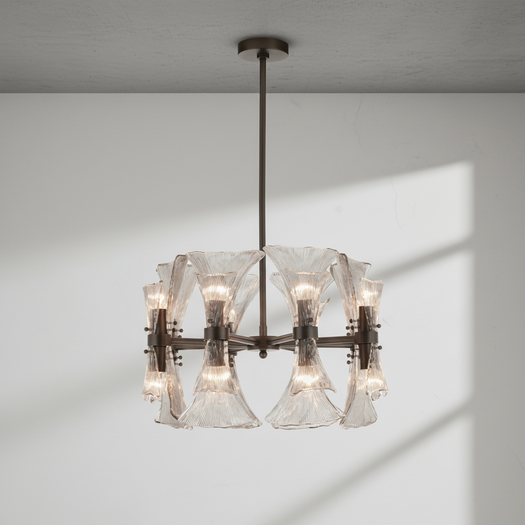 Riviko Gwendolyn 16-Light Chandelier - Studio Shot