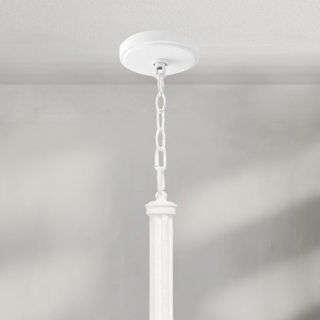 Riviko Veridian Bloom 6-Light Chandelier - Background Shot