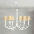 Riviko Veridian Bloom 6-Light Chandelier - Background Shot