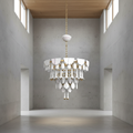 Riviko Verdant Cascade Art Deco Chandelier - Background Shot