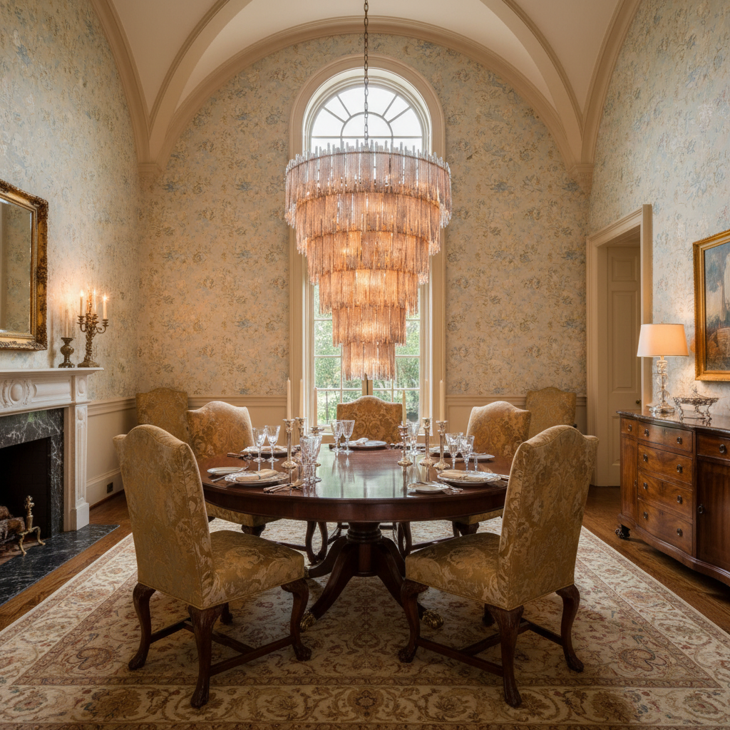 Riviko Saint Roch 35 - Light Chandelier - formal American dining room