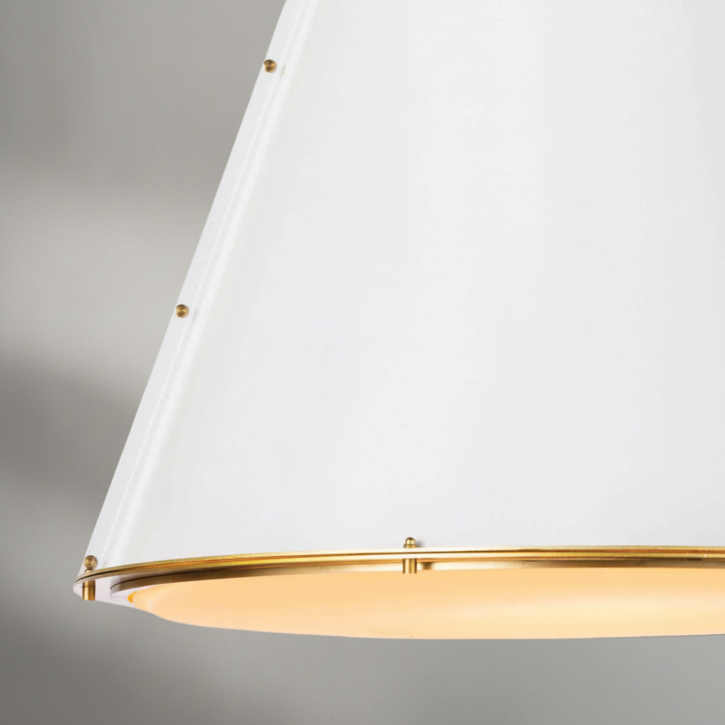 Riviko Aura Cone 3-Light Chandelier - Background Shot
