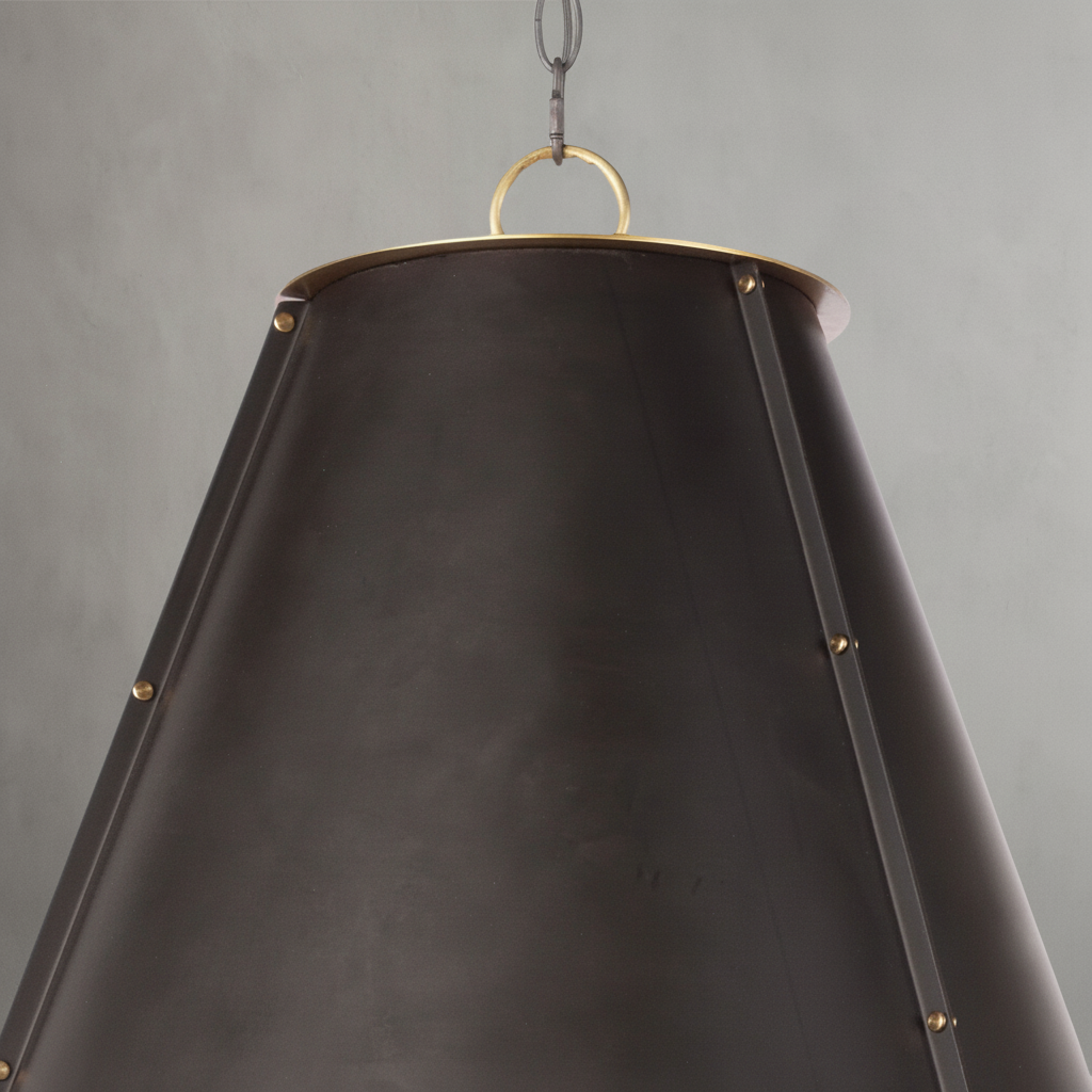 Riviko Aura Cone 3-Light Chandelier - Background Shot