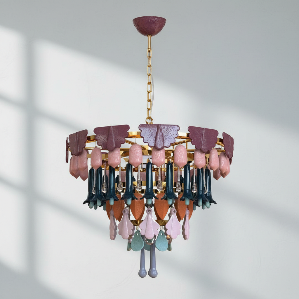 Riviko Lladro Seasons Chandelier - Studio Shot