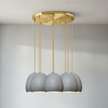 Riviko Veridian Cascade 8-Light Chandelier - Background Shot