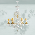 Riviko Lladro Winter Palace 6 Lights Chandelier - Studio Shot