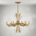 Riviko Vida Medium Single-Tier Chandelier | Elegant Modern Lighting Fixture - Studio Shot