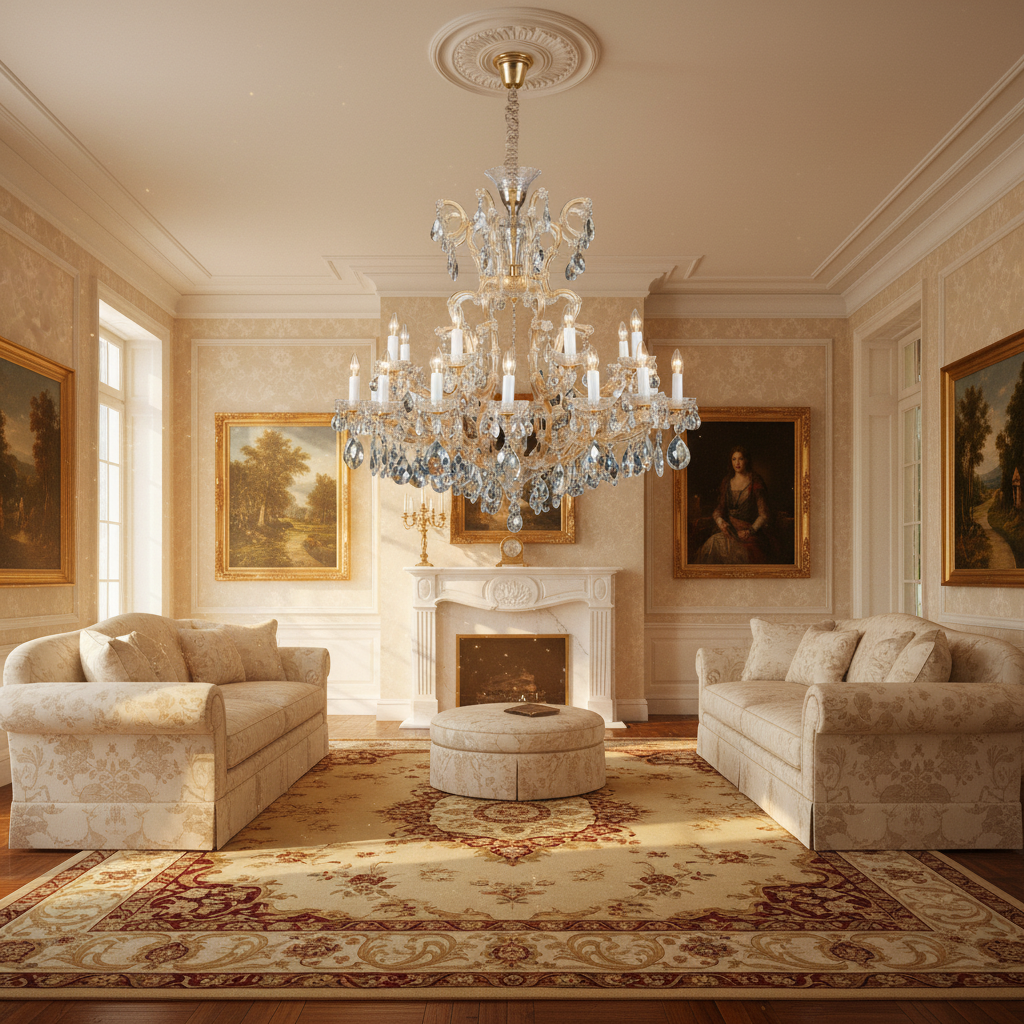 Riviko La Scala 25 Light Chandelier - Scene