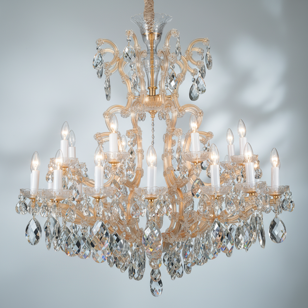Riviko La Scala 25 Light Chandelier - Studio Shot