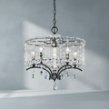 Riviko Radiant Bloom 5-Light Chandelier 19" - Background Shot
