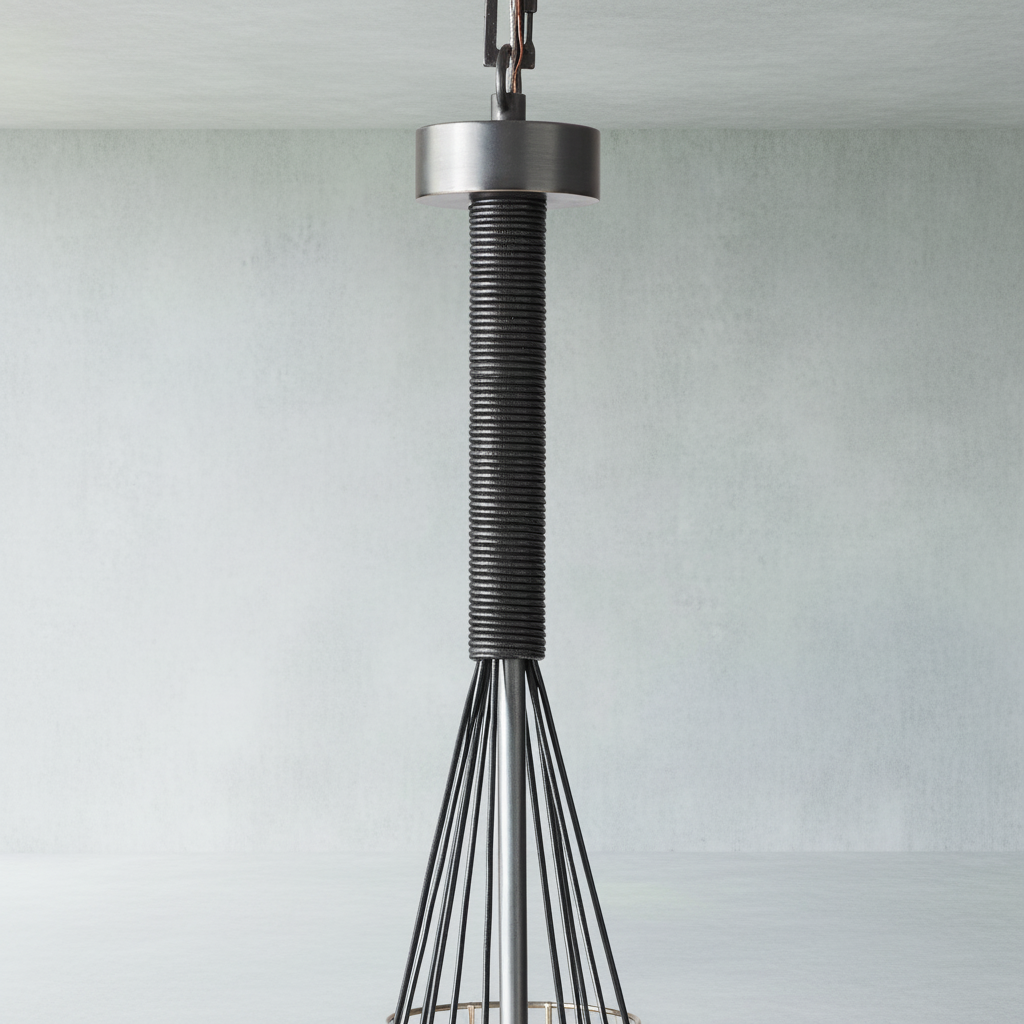 Riviko Celeste Orb Glass Chandelier - Background Shot