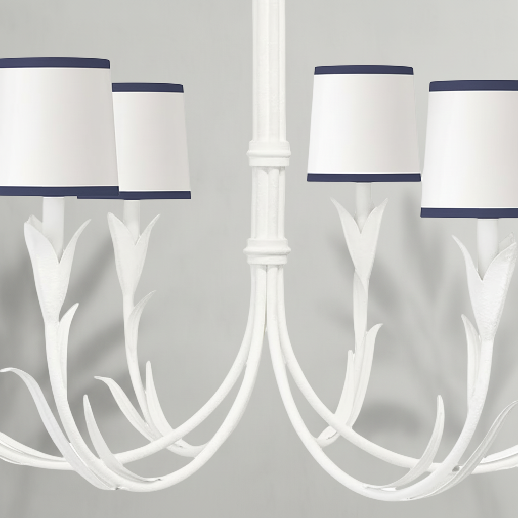 Riviko Veridian Bloom 6-Light Chandelier - Background Shot