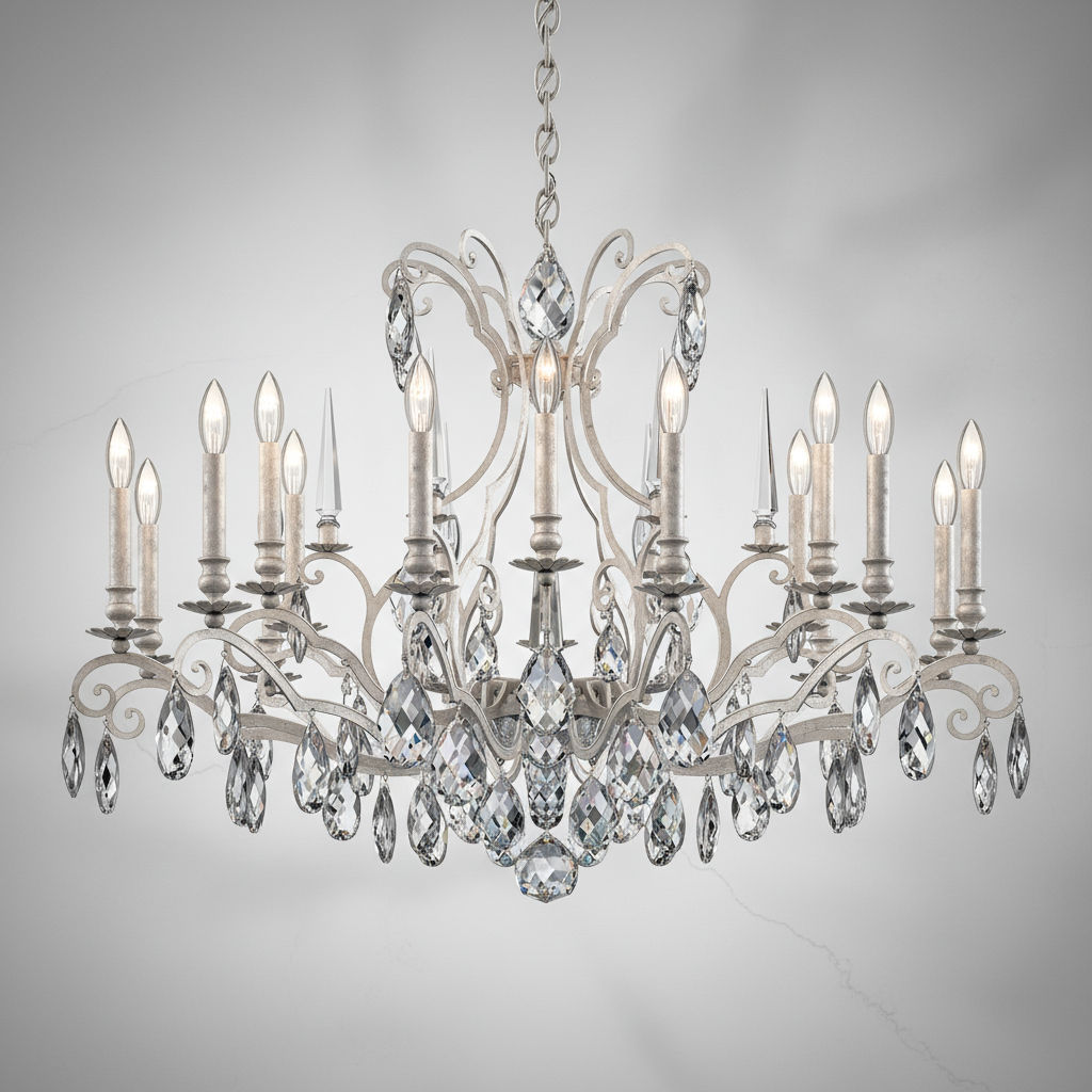 Riviko Grandeur Bloom Chandelier 40" - Background Shot
