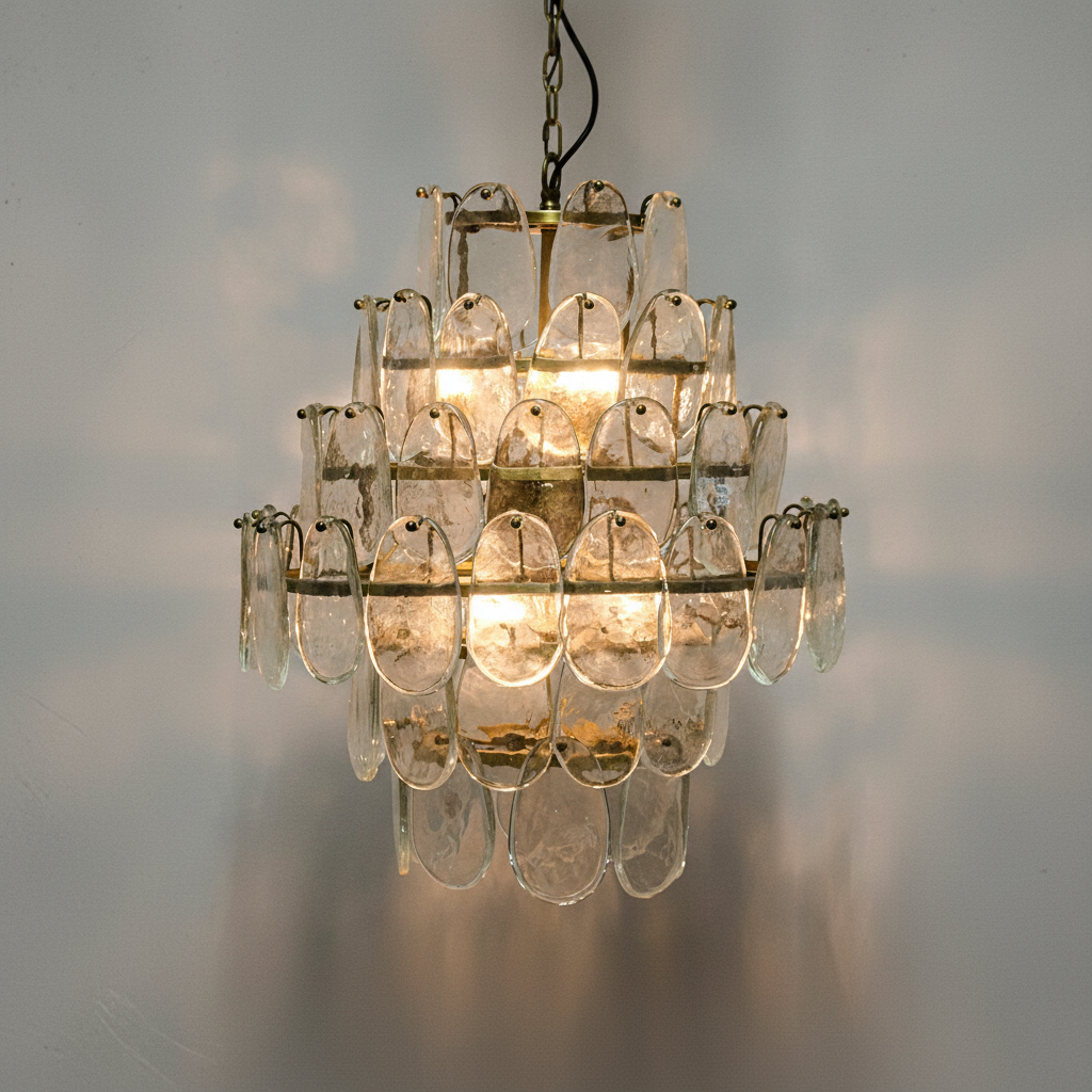 Riviko Aura Grandeur 6-Light Chandelier - Background Shot