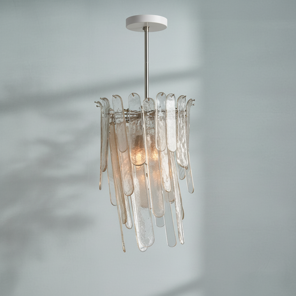 Riviko Veridian Cascade 16-Light Chandelier - Background Shot