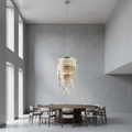 Riviko Veridian Cascade 16-Light Chandelier - Background Shot