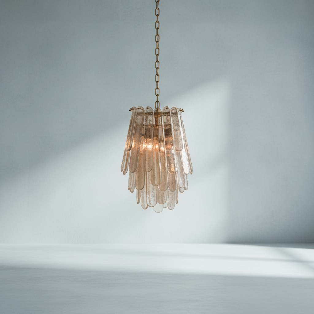 Riviko Veridian Cascade 16-Light Chandelier - Background Shot