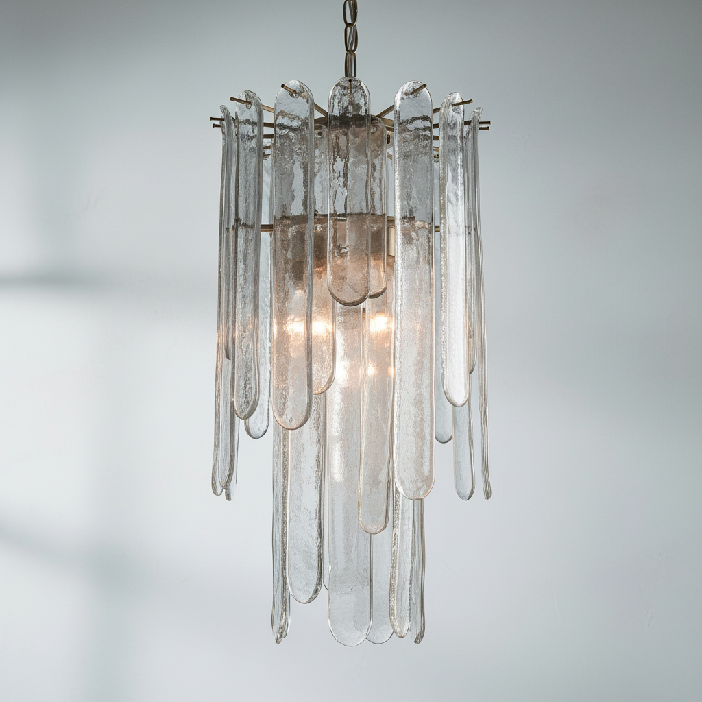 Riviko Veridian Cascade 16-Light Chandelier - Background Shot