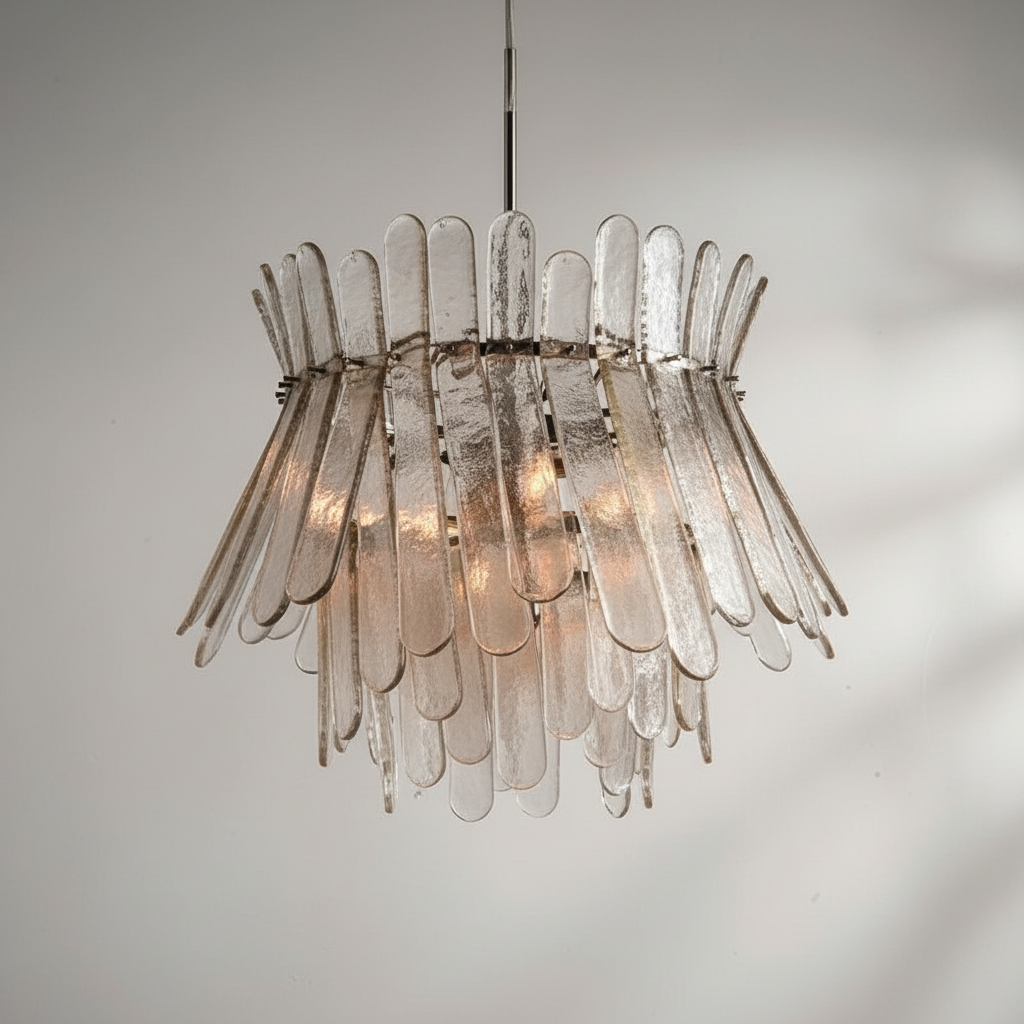 Riviko Veridian Cascade 16-Light Chandelier - Background Shot