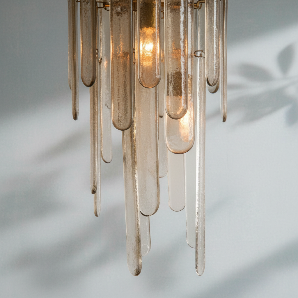 Riviko Veridian Cascade 16-Light Chandelier - Background Shot