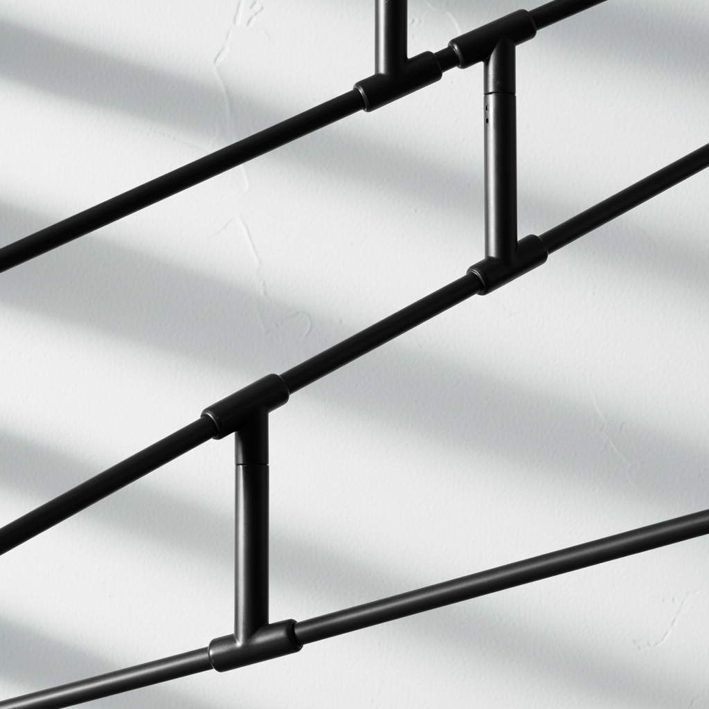Riviko Radiant Horizon Integrated LED Linear Chandelier - Background Shot