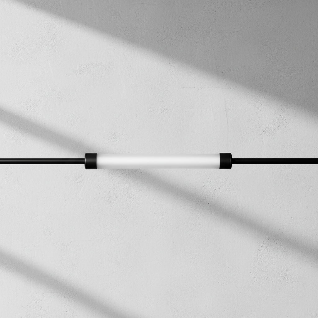 Riviko Radiant Horizon Integrated LED Linear Chandelier - Background Shot